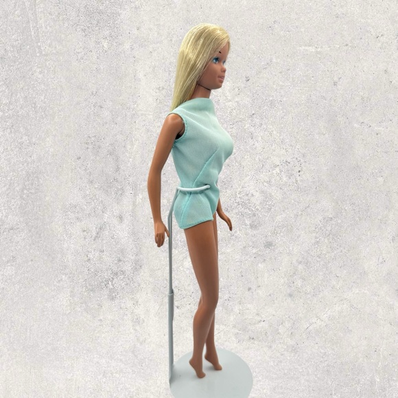 Vintage The Sun Set Malibu Barbie Doll Tan 1971-72 JAPAN With Original Swimsuit - Picture 5 of 13